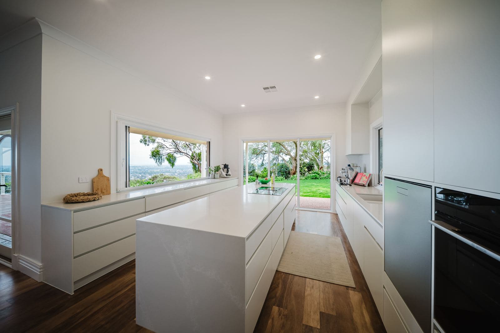 Kitchen renovation electrical fit-out, hillside home